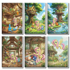 Nouvelles cartes à collectionner YQ Eif Baby Anime, boîtes mystères Pokémon et My Little Pony, série Art Board Booster Box, jeux de société - Product Image 3