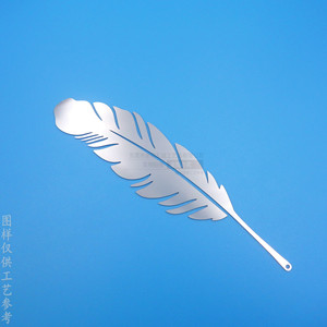 Custom Metal Feather <b>Bookmarks</b> 90mm Reusable Stationery Gift - Product Image 2