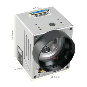 Cloudray Promotie Laagste Prijs Lasermarkering Onderdelen Glasvezel Galvanometer Scanner Kop 0-100W 1064nm