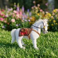 Gantungan Kunci Boneka Kuda, Desain Mini Lucu, Ideal untuk Suvenir Pesta Ulang Tahun Bertema Peternakan