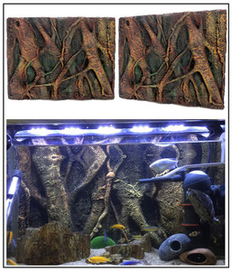 Reptielen Visbak Achtergrond <span class=keywords><strong>3D</strong></span> Steen Decoratie Voor <span class=keywords><strong>Aquarium</strong></span> Terrarium Achtergrond <span class=keywords><strong>3D</strong></span> <span class=keywords><strong>Aquarium</strong></span> Achtergrond - Product Image 3