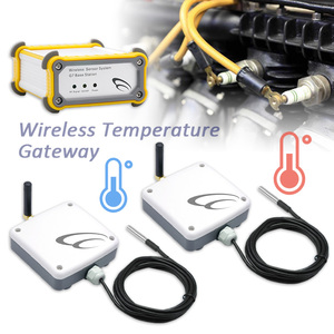 2 Sets Wireless Temperature Data Logger Industrial LoRa IoT Gateway Wireless Temperature Gateway Monitoring Devices - Product Image 1