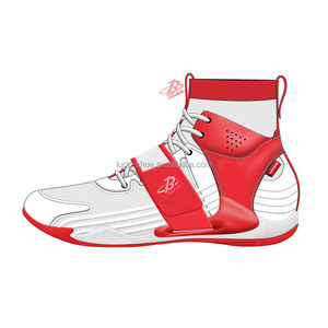 2023 nuevo diseño de moda Boxe zapatos de boxeo profesionales trajes personalizados de alta calidad deporte entrenamiento zapato aliento zapatilla - Product Image 6