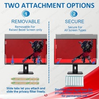 Filtre de protection d'écran anti-espion anti-lumière bleue 16:9 de 25 pouces pour moniteur PC – Fourniture directe usine