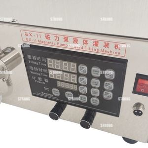 GX-II Desktop Mini Semi-Automatic Gel Paste Liquid Water Beverage Honey Juice <b>Oil</b> Coffee Magnetic Pump Filling <b>Machine</b> - Product Image 4