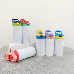 Child Sublimation Water <b>Bottle</b> Leak 12Oz Straight Sippy Tumbler <b>With</b> Splash Proof Lid Baby Cups - Product Image 1