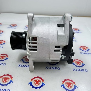 Piezas de Repuesto para Cargadora, Piezas Eléctricas 383-2557 3832557 2871A303 MR202 C3.4 CAL30194, Alternador con 8PK 12V 100A para Motor 3054C 3054E - Product Image 2