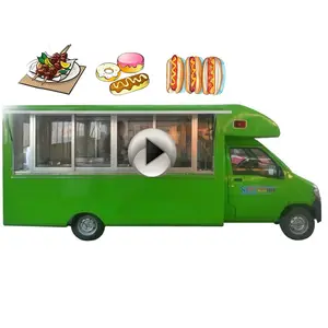 La rue électrique la plus populaire le camion de nourriture la plus vendue pour la remorque mobile de van pour des tacos aux Etats-Unis - Product Image 1