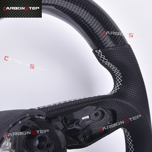 <span class=keywords><strong>Volante</strong></span> de fibra de carbono apto para Audi <span class=keywords><strong>A4</strong></span> B6 B7 Rs3 Rs4 S3 S4 B8 A5 R8 <span class=keywords><strong>Sline</strong></span> A3 B8.5 - Product Image 6