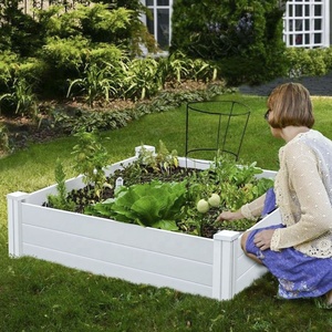 Fentech 4x4 Lits de jardin surélevés en vinyle pour fleurs, vente en gros - Product Image 2