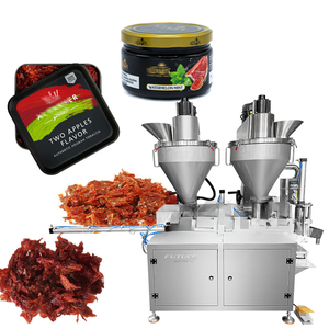 Machine de remplissage semi-automatique à double tête pour sachets Doypack, pots, boîtes, et pâte de chicha/melasse de narguilé - Product Image 1