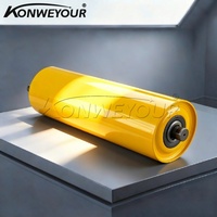 Rouleau de convoyage à triple étanchéité en acier durable JIS pour applications de transport de granulats de pierre en carrière