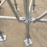 Galvanizado en caliente All Round Layher Ringlock Construcción Metal Heavy Duty Steel Ring Lock Andamio Material de aluminio