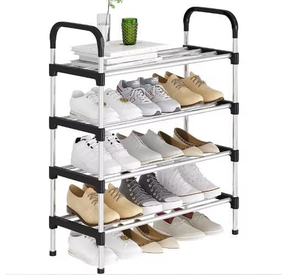 Wholesale Multifunctional Four Layer <b>Shoe</b> Rack Simple Home <b>Shoe</b> Rack Multi Layer Storage Cabinet for Space Saving - Product Image 1