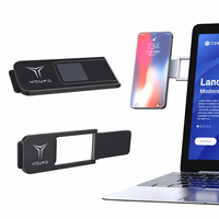 Support pour ordinateur portable/ordinateur portable en alliage d'aluminium magnétique FY25, directement de l'usine, avec suivi intelligent pour bureau, lit et usage au bureau