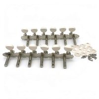 6-Set, 12-String ABS Small-Head Tuning Pegs for Classical Guitar Musical Instrument Accessories