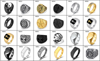 Bague en argent fine bijouterie Hiphop BeiYan pour femmes et hommes, en acier inoxydable 316, design chaîne mixte, cadeau pour mariage et fête