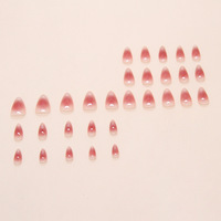 Fard à joues effet œil de chat glacé Pure Desire, style européen et américain, faux ongles à presser détachables, 30 pièces