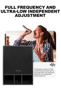 ポータブル防水デザインアクティブラインアレイスピーカーサブウーファーユニット付きプロフェッショナルコラムスピーカー - Product Image 5