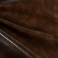 Tissu en cuir synthétique bicolore écologique de 1.7mm, support écologique doux, simili cuir extensible imperméable pour vêtements de chaise de canapé
