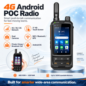 วิทยุสื่อสารแบบมือถือ 4G LTE POC ระยะไกล 1000 ไมล์ ระยะไกลแบบไม่จำกัด 500 ไมล์ สำหรับการค้าขาย โทรศัพท์วอล์คกี้ทอล์คกี้ - Product Image 2