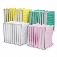 Filter Kantong Hijau F7 Efisiensi Tinggi