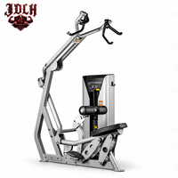 Máquina de Polea Bilateral para Tríceps con Agarres Múltiples Autoajustables y Selector de Peso para Entrenamiento de Espalda en Gimnasios Comerciales