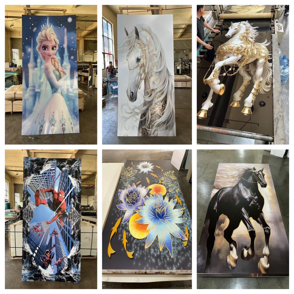 UV Wall Marble Sheets Waterproof PVC Wall Panels 3D-printed Marble ...