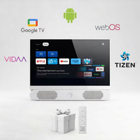 Televisor Inteligente de 24 Pulgadas con WebOS, Tizen y Android |   Televisor LED Portátil con Batería Integrada | Monitor Recargable con Google TV para Streaming