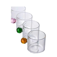 Verres à boire en verre borosilicate en gros, écologiques, réutilisables, faits à la main, transparents, en forme de gourde, pour bière, 301-400 ml, OUXING