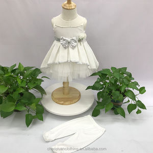 Vêtements d'été pour petite fille, tenue d'anniversaire, col en tulle, robes de noël pour petites filles de 1 an - Product Image 5