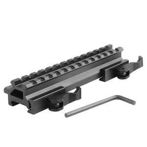 Quick Release Durable Dual-Sided Offset Mount Base 140x31mm Lightweight Aluminum Alloy Outdoor Equipment <b>Bracket</b> - Product Image 5