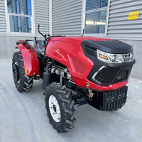 Mini tracteur agricole 4x4 OEM, mini tracteur à roues agricoles, fournisseur direct pour une utilisation sur les petites exploitations agricoles