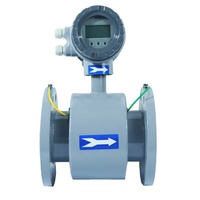 RUNPAQ Flowmeter Elektromagnetik Cairan Integral Seri C Tampilan Digital OEM Berkualitas Tinggi DN150 Akurasi +/-0.5%