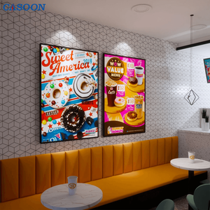 Offre Spéciale de cinéma LED signe <span class=keywords><strong>affiche</strong></span> boîte à lumière motif carré - Product Image 4