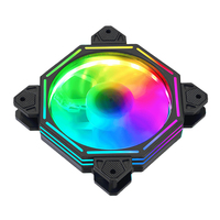 Ventilateur de refroidissement PC LED RGB 6 broches 12025 QiuzAim, ventilateur silencieux DC 12V 120 mm pour boîtier de PC de jeu et dissipation thermique
