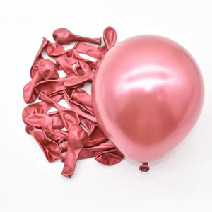 Vente en gros <span class=keywords><strong>Ballon</strong></span> en latex métallique brillant pour fête <span class=keywords><strong>Al</strong></span> Por Mayor <span class=keywords><strong>Ballon</strong></span> en latex hélium épais de 12 pouces pour décoration d'anniversaire - Product Image 3