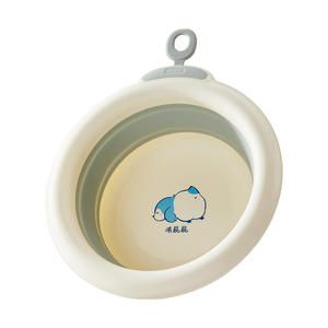 Bassin pliable en PP pour bébé October Crystal, petit lavabo pour nouveau-nés et tout-petits avec un design mignon - Product Image 5