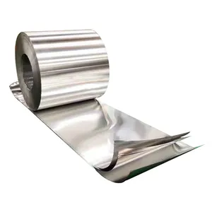 Bobina de papel de aluminio para alimentos, rollo de aluminio de alta resistencia, 8011, 8079, 11, 12, 20, 30, 35 micras, venta al por mayor