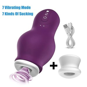 Masturbateur masculin <span class=keywords><strong>de</strong></span> type 'Trainer' avec ventouse pour gland, étanche, à vibration et télescopique - Product Image 1