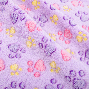 Nuevo 230G tela estampada de franela de doble cara poliéster offset impreso ropa de terciopelo coral tela textil para el hogar - Product Image 5