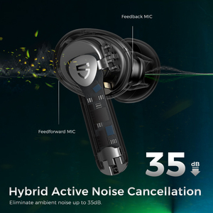<span class=keywords><strong>SoundPEATS</strong></span>-auriculares inalámbricos Air3 PRO, cascos con Bluetooth V5.2, con el último chip, aptx-adaptable, <span class=keywords><strong>4</strong></span> micrófonos - Product Image 2