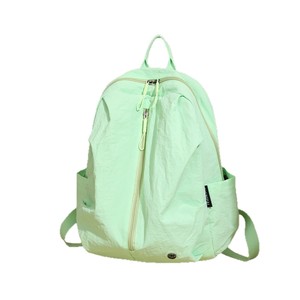 Ultra Lightweight Nylon <b>Backpack</b> Unisex Daypack Solid Color School Travel Outdoor Use - Product Image 5