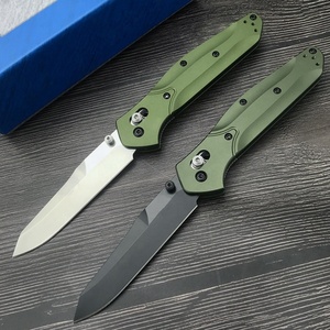 Cuchillo Plegable BM 940 Osborne con Hoja de Acero D2, Herramienta EDC para Exteriores, Cuchillo de Caza con Mango de Aleación de Aluminio, Cuchillo de Bolsillo para Camping - Product Image 6