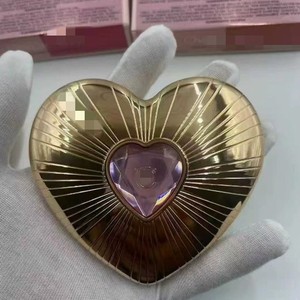 Palette de fard à joues bicolore en forme de cœur, 13 g, haute pigmentation, pour tous types de peau, rose - Product Image 4