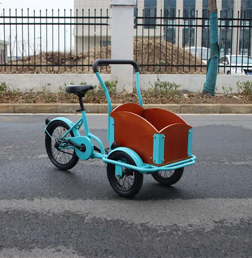 Bicicleta eléctrica de 3 ruedas estilo holandés