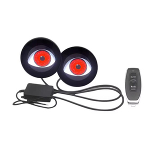 LED Car Dynamic Devil Eye Luz grande 3 pulgadas 33 Modo Car Light Modificación remota Eagle Eye 3D Lens Dynamic Pupils Headlight - Product Image 1
