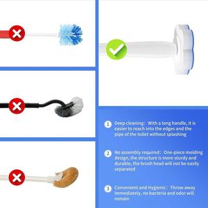 Sistema de Limpieza de Inodoros Desechable al por Mayor, Kit Completo con Soporte y 6 Cabezales de Recarga para un Mantenimiento Higiénico del Baño - Product Image 4