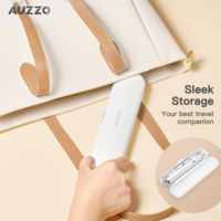 Brosse à dents électrique sonique professionnelle rechargeable par USB, poils souples, vibration intelligente, étanche IPX7, pliable pour le voyage