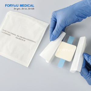 Medicazione in Schiuma Non Adesiva <span class=keywords><strong>per</strong></span> un Ambiente Umido e Curativo con Bordo in Pellicola PU Adesiva <span class=keywords><strong>per</strong></span> Ulcere <span class=keywords><strong>da</strong></span> Pressione - Product Image 2
